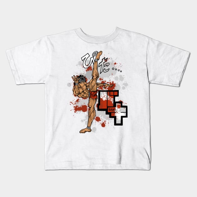 Baki hanma Kids T-Shirt by Amartwork